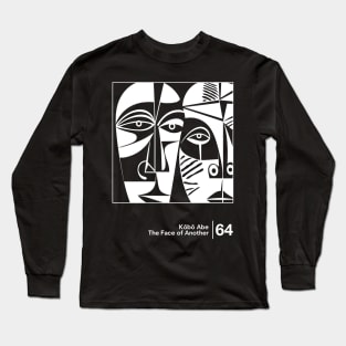 Kōbō Abe - Minimalist Style Graphic Artwork Long Sleeve T-Shirt